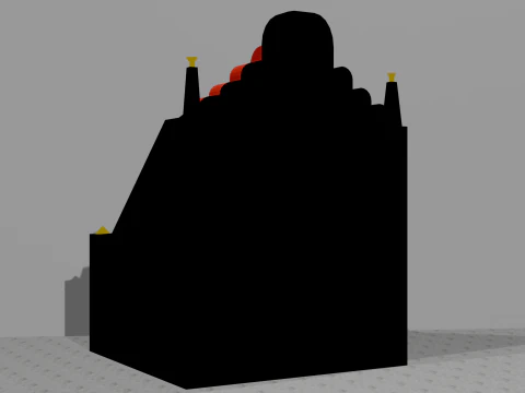 Throne 3D Model