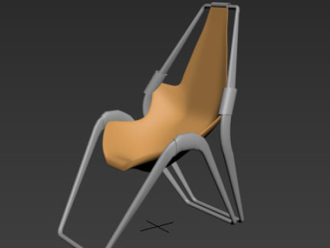Armchair for relaxation 3D Модель