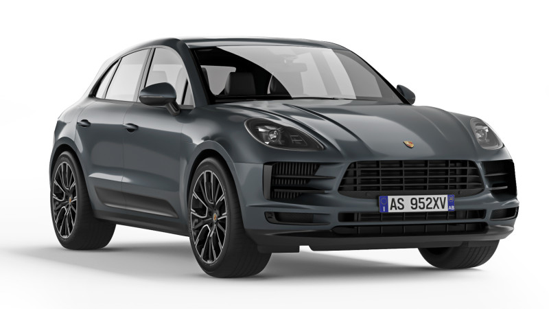 Porsche Macan 2020 Modello 3D .c4d .max .obj .3ds .fbx .stl .blend