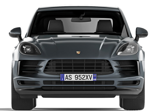 Porsche Macan 2020 Modello 3D