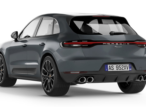Porsche Macan 2020 Modello 3D