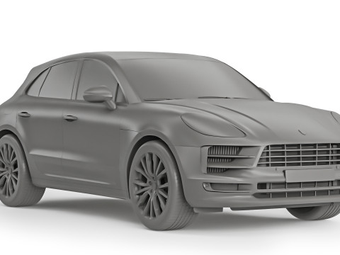Porsche Macan 2020 Modello 3D