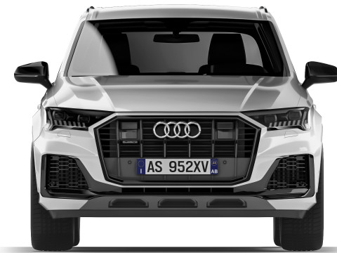 Audi Q7 TFSI 2020 3D Model
