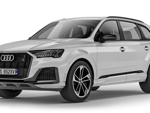 Audi Q7 TFSI 2020 3D Model