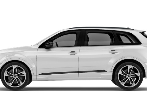 Audi Q7 TFSI 2020 3D Model