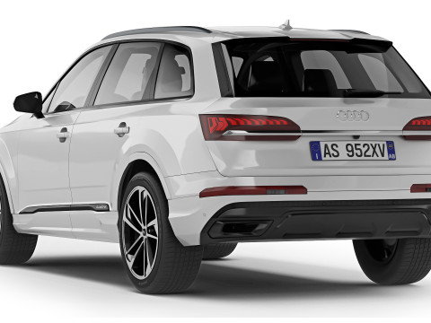 Audi Q7 TFSI 2020 3D Model