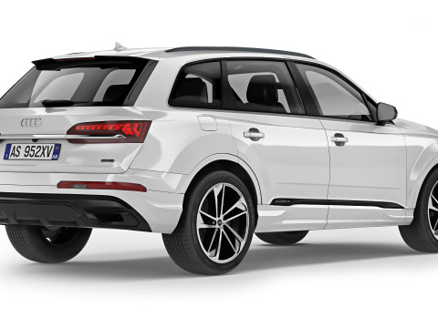 Audi Q7 TFSI 2020 3D Model