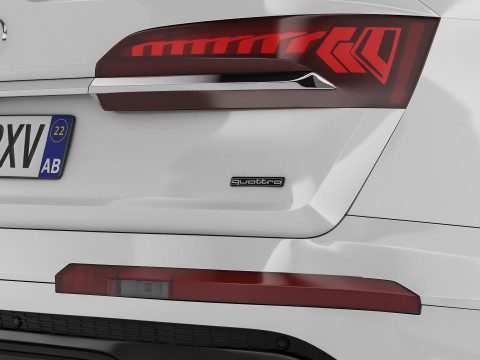Audi Q7 TFSI 2020 3D Model