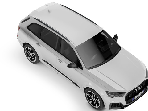 Audi Q7 TFSI 2020 3D Model