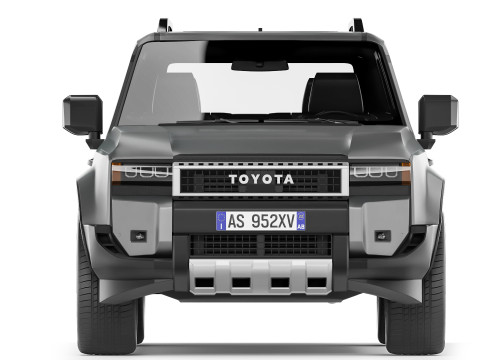 Toyota Land Cruiser 250 Prado 2024 3D Model