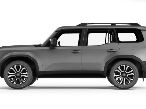 Toyota Land Cruiser 250 Prado 2024 3D Model