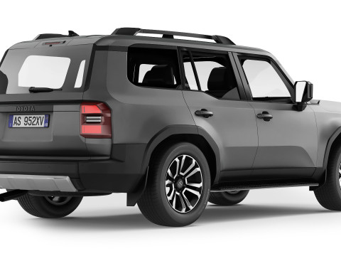 Toyota Land Cruiser 250 Prado 2024 3D Model