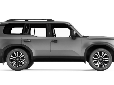 Toyota Land Cruiser 250 Prado 2024 3D Model