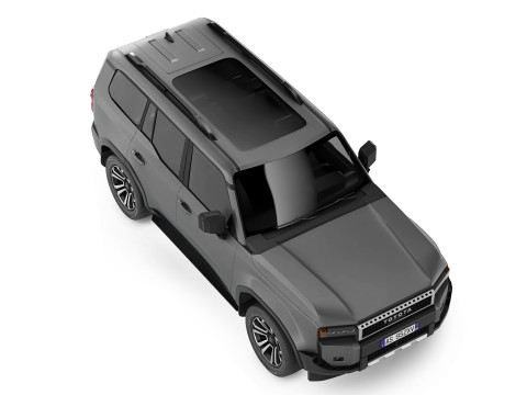 Toyota Land Cruiser 250 Prado 2024 3D Model