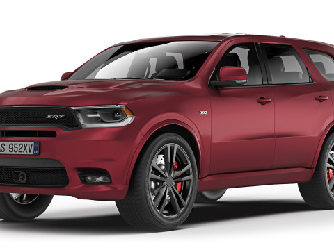 Dodge Durango SRT 392 2018 3D 模型