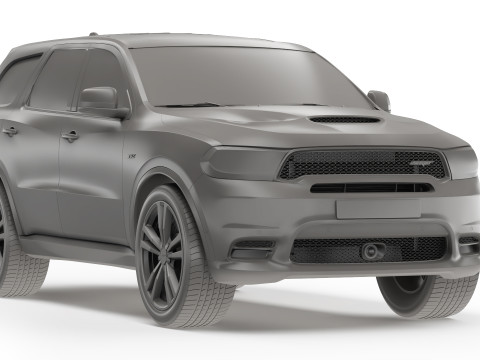 Dodge Durango SRT 392 2018 3D 模型