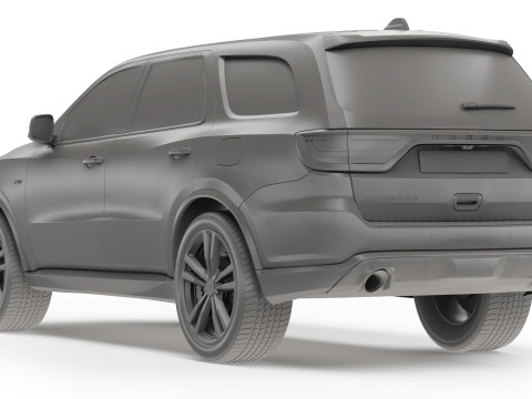 Dodge Durango SRT 392 2018 3D 模型