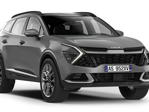 KIA Sportage LX 2023 3D 模型