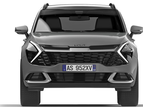KIA Sportage LX 2023 3D 模型