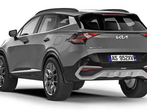 KIA Sportage LX 2023 3D 模型