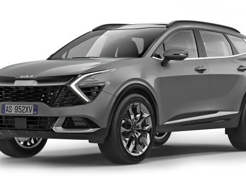 KIA Sportage LX 2023 3D 模型