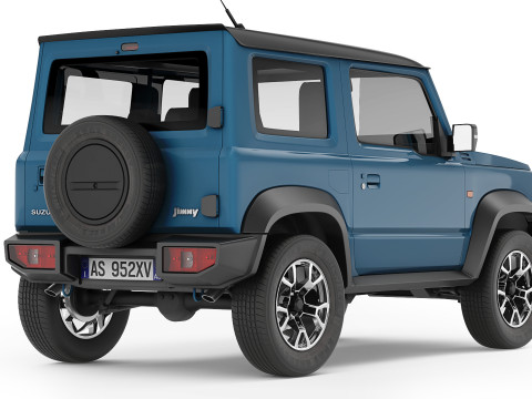Suzuki Jimny 2019 Modelo 3D