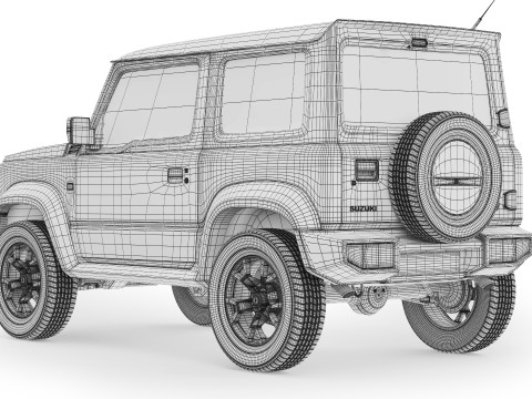 Suzuki Jimny 2019 Modelo 3D