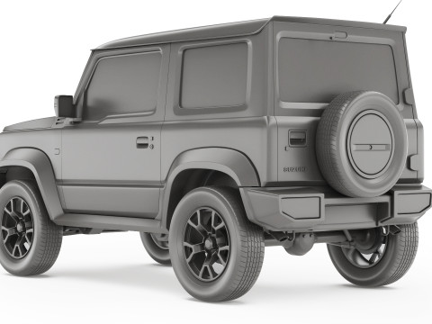 Suzuki Jimny 2019 Modelo 3D