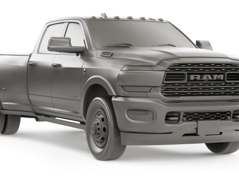 RAM 3500 HD Limited 2019 Modelo 3D