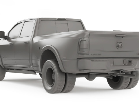 RAM 3500 HD Limited 2019 Modelo 3D