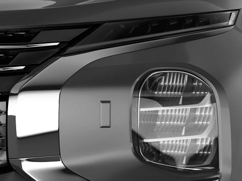 Mitsubishi Outlander 2022 3D Модель