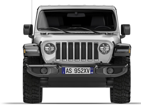 Jeep Wrangler 2018 3D 模型