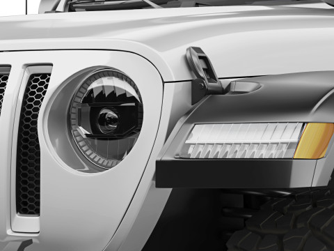 Jeep Wrangler 2018 3D 模型