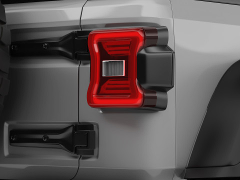 Jeep Wrangler 2018 3D 模型