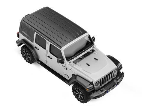 Jeep Wrangler 2018 3D 模型