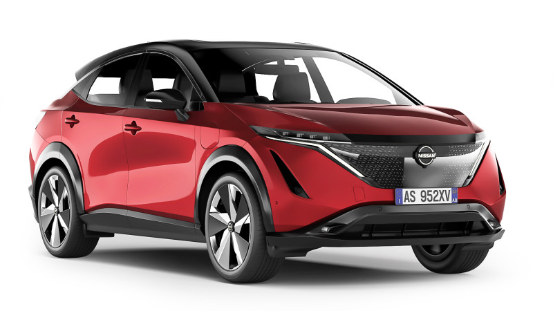 Nissan Ariya 2022 3D Модель .c4d .max .obj .3ds .fbx .stl .blend
