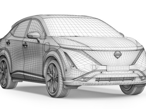 Nissan Ariya 2022 3D Модель