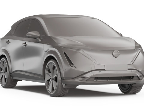 Nissan Ariya 2022 3D Модель