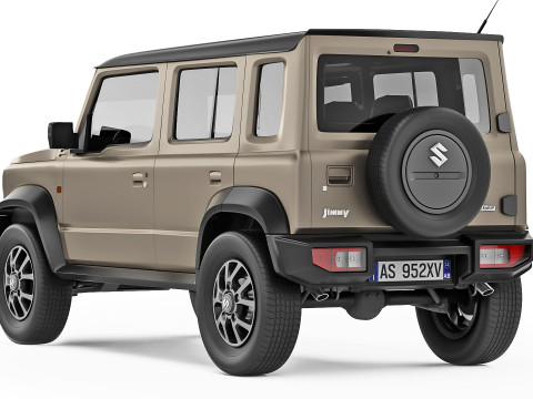 Suzuki Jimny 5-Door 2023 3D 모델