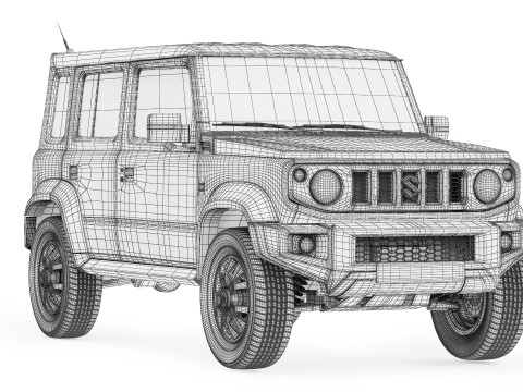 Suzuki Jimny 5-Door 2023 3D 모델