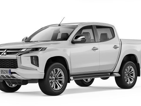 Mitsubishi L200 Triton 2021 3D Model