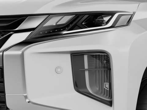 Mitsubishi L200 Triton 2021 3D Model