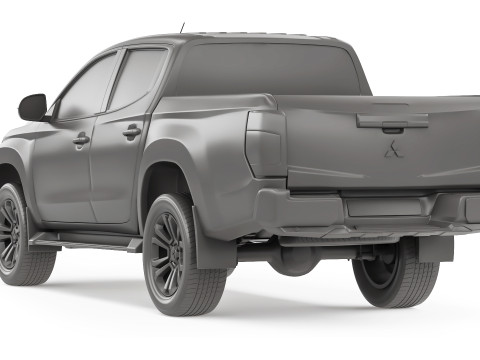 Mitsubishi L200 Triton 2021 3D Model