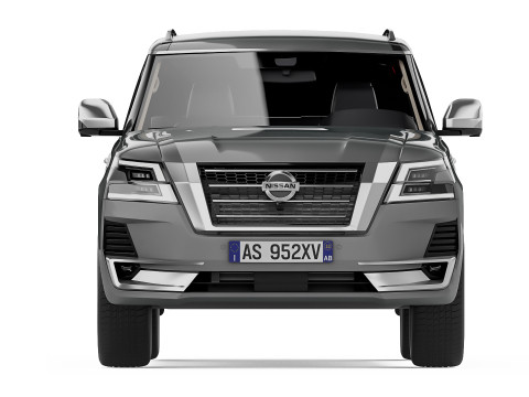 Nissan Patrol Platinum 2021 3D Модель