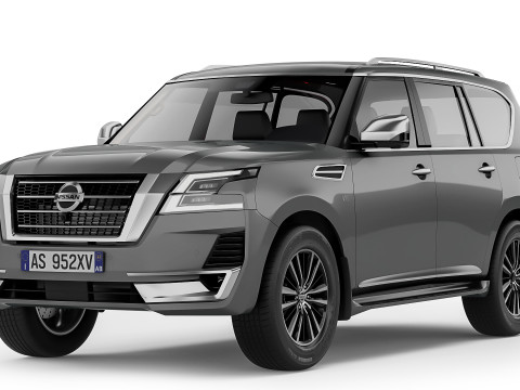 Nissan Patrol Platinum 2021 3D Модель