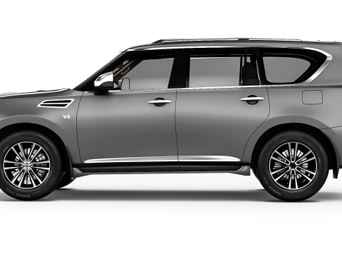 Nissan Patrol Platinum 2021 3D Модель