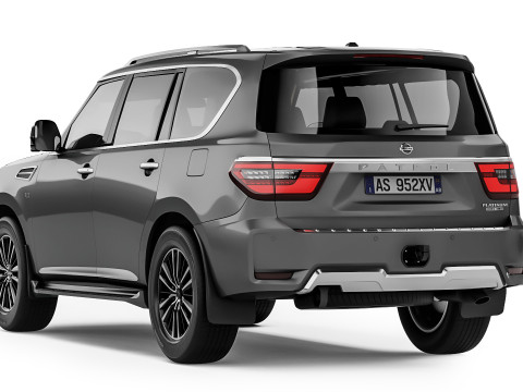 Nissan Patrol Platinum 2021 3D Модель