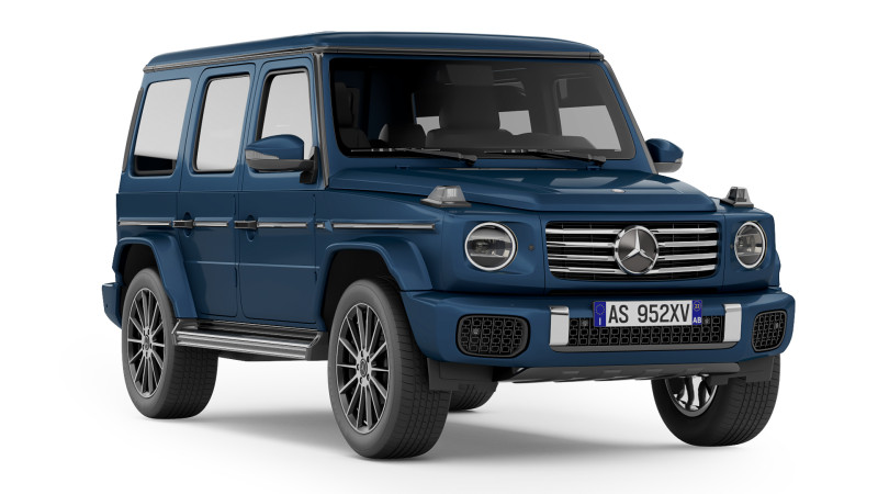 Mercedes-Benz G-Class 2025 3D मॉडल .c4d .max .obj .3ds .fbx .stl .blend