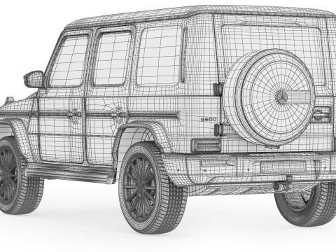 Mercedes-Benz G-Class 2025 3D मॉडल