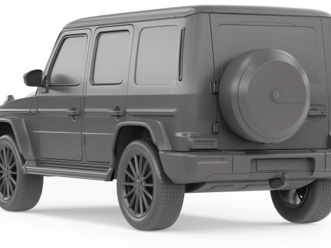 Mercedes-Benz G-Class 2025 3D मॉडल
